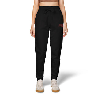 Embroidered Unisex Fleece Sweatpants - Cozy and Casual Attire