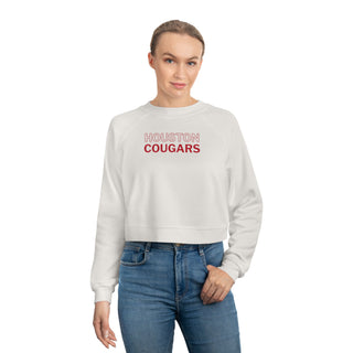 Cougars Women's Cropped Fleece Pullover