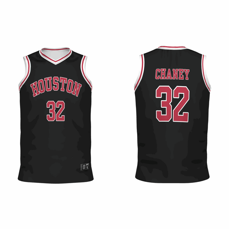 SIGNED Houston Basketball Jersey - Reggie Chaney #32