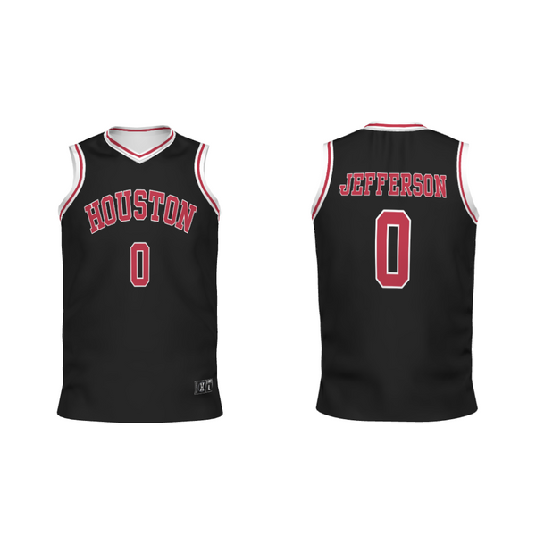 Houston Basketball Jersey - Kordelius Jefferson #0 – TheLinkU NIL Shop