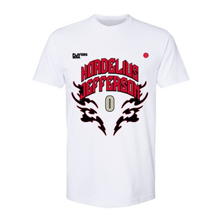 Houston's Kordelius Jefferson Soft Flame T-shirt