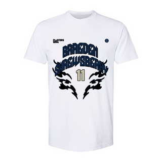 Notre Dame's Braeden Shewsberry Soft Flame T-shirt