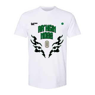 Oregon's Ra'Heim Moss Soft Flame T-shirt