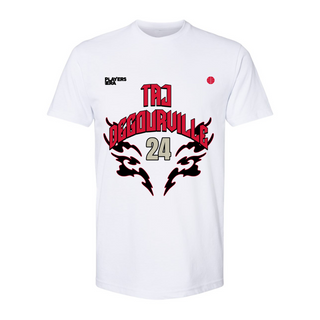 San Diego State's Taj Degourville Soft Flame T-shirt