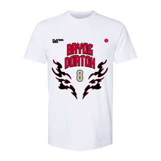 Rutgers' Bryce Dortch Soft Flame T-shirt