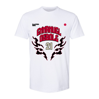 Rutgers' Emmanuel Ogbole Soft Flame T-shirt