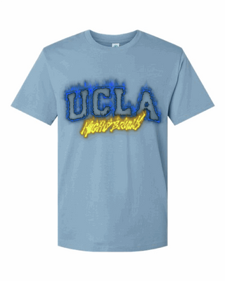 Flaming UCLA Mighty Bruins Tee